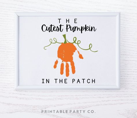 Fall Handprint Crafts Bundle | Happy Autumn Handprint Art | Cutest Pumpkin | October November | Thanksgiving Turkey | Halloween | Acorns Mushroom Handprint Art, Footprint Handprint Art, Fall Crafts Handprints, August Baby Crafts, Newborn Handprint Crafts, Fall Hand Print Art, October Handprint Crafts, Baby Hand Print Crafts, Fall Baby Paint Crafts