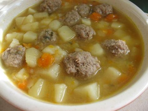 Norwegian Cuisine, Norwegian Recipes, Viking Food, Nordic Recipe, Norwegian Food, Meatball Soup, Foreign Food, Scandinavian Food, Potato Soup Recipe