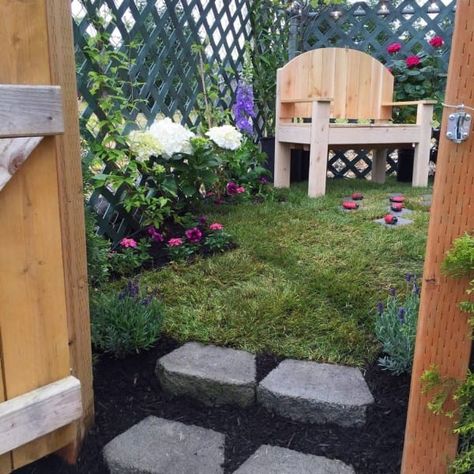 diy do it yourself garden beautiful landscaping ideas secret backyard Diy Secret Garden Backyards, Secret Garden For Kids, Kids Secret Garden, Garden Hideaway Ideas, Small Secret Garden Ideas, Diy Secret Garden, Building A Retaining Wall, Kids Yard, Yard Area