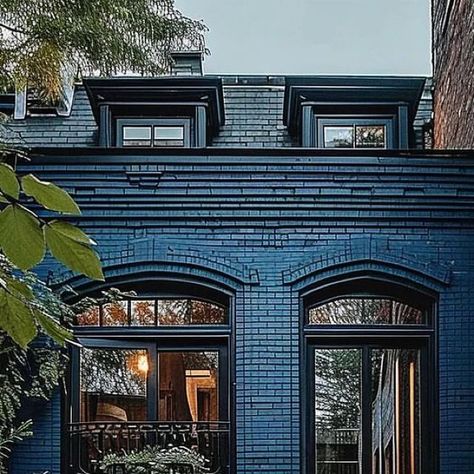 Tiny House Attractive🏠 on Instagram: "Tour through a Blue Brick House 🏡🔵🧱📚🌿 . 🏠follow us at @tinyhouseattractive 🏠 🏠follow us at @tinyhouseattractive 🏠 🏠follow us at @tinyhouseattractive 🏠 Credit: @benmyhre ______________________ #tinyhouse #tinyhome #tinyhousemovement #tinyliving #tinyhouseonwheels #architecture #tinyhomes #tinyhouses #homestyle #tinyhousenation #livingroomideas #tinyhouselife #livingroom #kitchen #homedecor #cabin #aiart #tinyhousebuild #brickhouse #cabinporn #containerhouse #interiordesign #midjourney  #midjourneyart  #midjourneyai #aigenerated #ai #aiart #aiarchitecture" Blue Brick House, Wetland Garden, Tiny House Nation, Gorgeous Houses, Brick Architecture, Miniature Rooms, Tiny House Movement, Painted Brick, Architect House