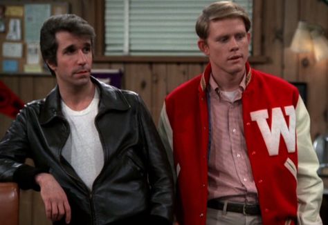 Fonzie Happy Days, Henry Winkler, The Fonz, Laverne & Shirley, Ron Howard, Happy Days, Happy Day, Tv, Quick Saves