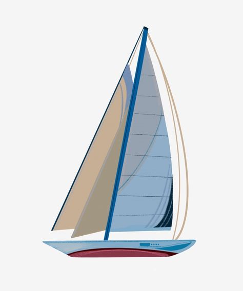 sailing,boats,transportation,sailboat clipart,transportation clipart,triangle clipart Sailing Boat Illustration, Sailboat Clipart, Boat Illustration, Sailing Boats, Sailing Vessel, Corporate Culture, Art Theme, Sailboats, Flag Design