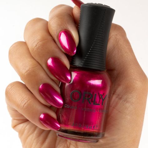 Awestruck – ORLY Glitter Polish, Shimmer Nail Polish, Nail Shimmer, Humble Beginnings, Nail Polish Collection, Nail Polishes, Fuchsia Pink, Nail Polish Colors, Mani Pedi