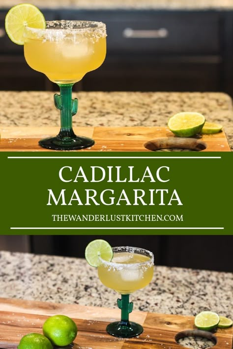 Cadillac Margarita Recipe Grand Marnier, Margatini Recipes, Award Winning Margarita Recipe, Margarita With Grand Marnier, Traditional Margarita Recipe, Cadillac Margarita Recipe, Fresh Margarita Recipe, Marg Recipe, Pitcher Margarita Recipe