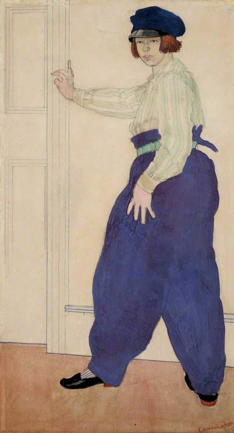 Dora Carrington, Art Self Portraits, Ceramic Kitchenware, Women Painters, Duncan Grant, Vanessa Bell, Paintings Of People, Bloomsbury Group, James Lee