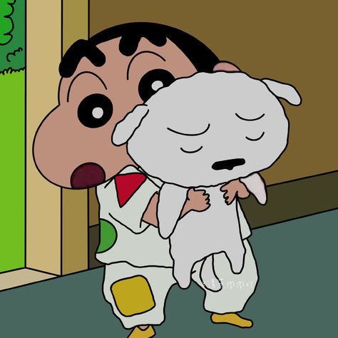 Shinchan Tamil, Shinchan Shiro, Cartoon Wall Painting, Sinchan Wallpaper, Sinchan Cartoon, Canvas Learning, Cartoon World, Crayon Shin Chan, Shin Chan