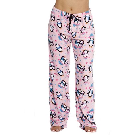 THE PAJAMA PANTS TO KEEP YOU WINNING EVERY NIGHT Oh So Comfy Looking for that pair of womens pajama pants that takes coziness to the next level? Then you need to slip on Just Loves pjs! These pants will be the highlight of your day with their plush fleece fabric that feels simply sensational on the skin. Unlike other sleeping pants, the fleece is heavy enough to keep you comfy all through the night but is still breathable to prevent you from sweating out a pool. So you can kiss uncomfortable tos Fuzzy Pjs, Womens Pajama Pants, Pjs For Women, Plush Pajama Pants, Penguin Pajamas, Penguin Love, Cute Pjs, Cute Sleepwear, Cute Pajama Sets