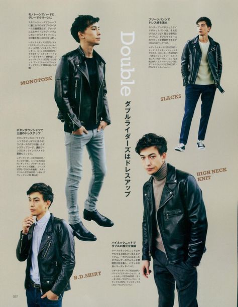 Rider Outfit Men, Outfit Casual Pria, Ramones Outfit, 80s Outfits Men, Rider Outfit, Biker Jacket Outfit, Japanese Mens Fashion, Leather Jacket Outfit Men, Rider Jacket