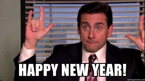 michael-scott-office-new-year-meme End Of Fiscal Year Humor, Fiscal Year End Humor, New Year Eve Quotes Funny, New Years Eve Meme, Happy New Year Meme, Funny New Years Memes, Happy New Year Funny, New Years Eve Quotes, New Year Meme