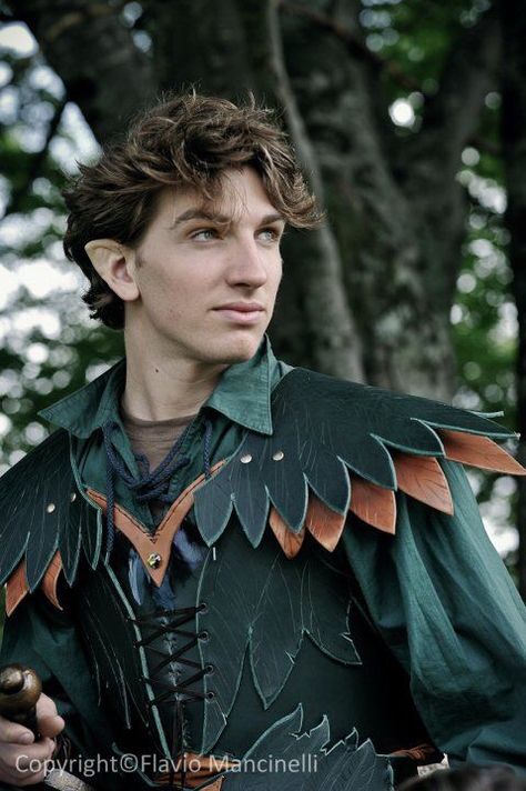 Druid Armor, Ren Faire Outfits, Male Elf, Elf Cosplay, Fair Outfits, Wood Elf, Elf Costume, Fantasy Costumes, Fantasy Armor