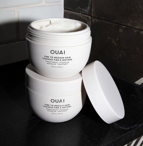 Ouai Hair Mask, Ouai Thick Hair, Ouai Hair, Textured Curly Hair, Hair Concerns, Hair Masque, Olive Oils, Hair Rinse, Color Treated Hair