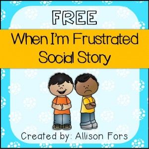 FREE Social Story to help students before frustration takes hold. A must for every classroom! Teacher Data, Communication Boards, Social Skills Groups, Visual Schedules, Social Story, Social Skills Activities, Teaching Social Skills, Social Emotional Development, Social Thinking