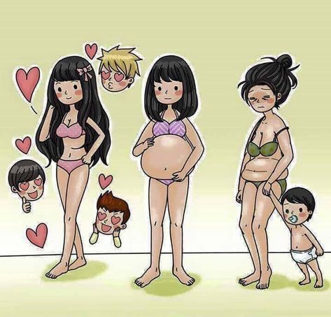 Pregnant Anime, Pregnant Cartoon, Anime Pregnant, Pregnancy Art, Trippy Visuals, Anime Vs Cartoon, Kaiju Art, Whatsapp Wallpaper, Anime Child