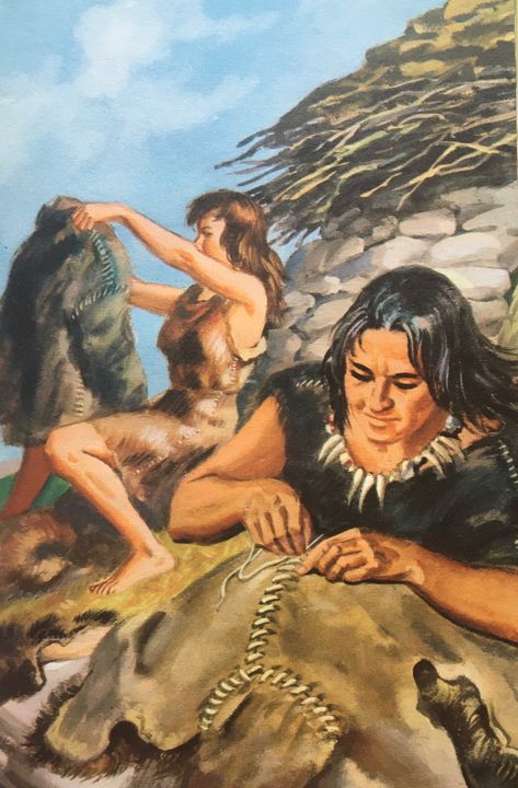 Stone Age Man, Crazy Horse Memorial, Children's Book Illustrations, Book Printing, American Indian History, Native American Images, Making Clothing, Inspirational Life Photos, Early Humans