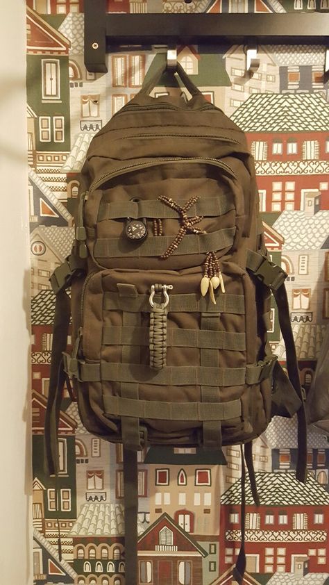 Survival Backpack Aesthetic, Tactical Backpack Aesthetic, Backpack Apocalypse, Apocalypse Bag, Apocalypse Backpack, Bug Out Bag List, Backpack Project, Edc Backpack, Molle Backpack