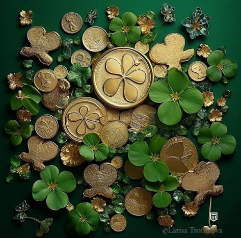 Lucky Money Wallpapers For Phone, Wallpaper For Luck And Money, Good Luck Wallpaper Symbols, Lucky Images For Wallpaper, Lucky Charm Wallpapers For Phone, Lucky Picture Wallpaper, Four Leaf Clover Wallpaper Aesthetic, Zodiac Virgo Art, Abundance Images