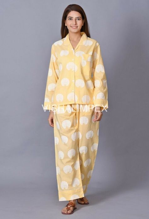 Jaipur Prints, Ladies Nightwear, Pajama Suit, Night Suit, Women Nightwear, Plus Size Fashion For Women, Cotton Pyjamas, Pj Sets, Floral Printed