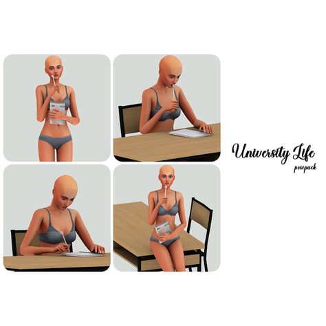 Sims 4 University Poses, Sims 4 College, Sims 4 Beds, Ts4 Poses, Cc Patreon, Sims 4 Bedroom, Tumblr Sims 4, Sims 4 Mm, Sims 4 Cc Packs