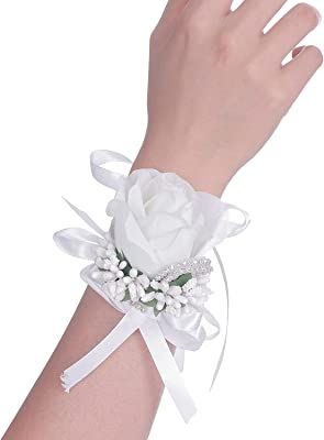 Corsage For Prom, Wrist Corsage Bracelet, Wrist Corsage Prom, Artificial Flowers Decor, Bridesmaid Corsage, Wrist Flowers, Corsage Prom, Wedding Petals, Hand Flowers