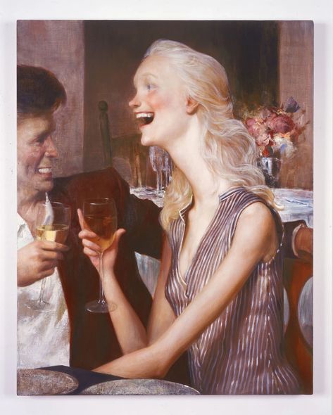 John Currin - Selected Works | Sadie Coles HQ John Currin, Grayson Perry, Walker Art Center, European Paintings, Realism Art, Russian Artists, Pop Surrealism, High Art, Modern Art Prints