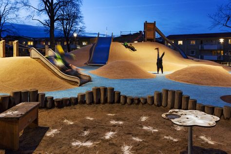 Playground Lighting, Urban Space Design, Residence Facade, Urban Spaces Design, Ground Design, Sam Son, Landscape Lights, Facade Lighting, Urban Lighting