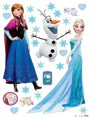 Frozen Topper, Frozen Wall Art, Elsa Torte, Disney Wall Stickers, Elsa Cake Toppers, Disney Wall Decals, Anna Et Elsa, Affordable Wall Decor, Anna Und Elsa