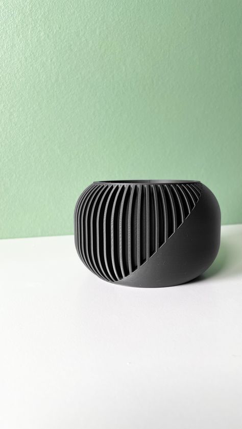 Unique Clay Pots, 3d Printed Planters, 3d Print Flower Pot, 3d Printer Flower Pot, Plant Pot 3d Printed, 3d Printed Flower Vase, 3d Printing Pots & Planters, Presentation Board Design, Geometric Planter