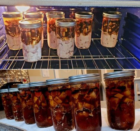 Oven Canning: A Traditional Method for Preserving Delicious Recipes Canning Meat In The Oven, Oven Canning Meat, Oven Canning Recipes, Canning In The Oven, Canning In Oven, Oven Canning Method, Amish Canning Recipes, Canning Pasta Sauce, Canning Venison