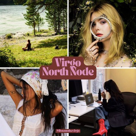 North Node sign slay🔑 swipe for the vibes! #Listentothevirgo Lilith In Virgo Aesthetic, Lilith In Virgo, Virgo North Node, Virgo Aesthetic, Virgo Personality, North Node, Anime Version, Appreciation Post, North Star