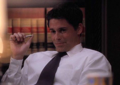 Rob Lowe - The West Wing S1 Rob Lowe West Wing, The West Wing, Rob Lowe, West Wing, God Help Me, Aesthetic Board, What Next, Male Characters, Man Candy