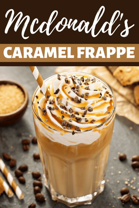 Copycat Mcdonald’s Caramel Frappe, Carmel Frappachino Recipe Mcdonalds, Mcdonald's Carmel Frappe Recipe, How To Make Mcdonalds Frappe, Mcdonald’s Frappe Recipe, Mcdonalds Caramel Frappe Recipe Copycat, Mcdonald’s Caramel Frappe Recipe, Mcdonald’s Caramel Frappe, Carmel Frappe Mcdonald’s