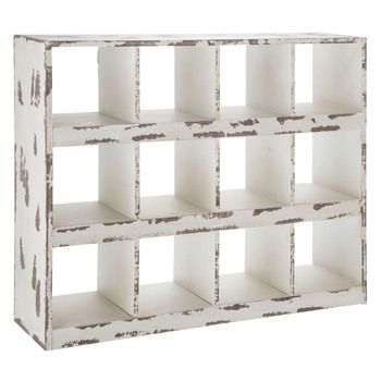 Distressed White Wall Shelf Hobby Lobby Shelf, Hobby Lobby Home Decor, Hobby Lobby Wall Art, Hobby Lobby Furniture, Pallet Wall Shelves, White Wall Shelves, Wood Pallet Wall, Wooden Wall Shelves, Pallet Shelves