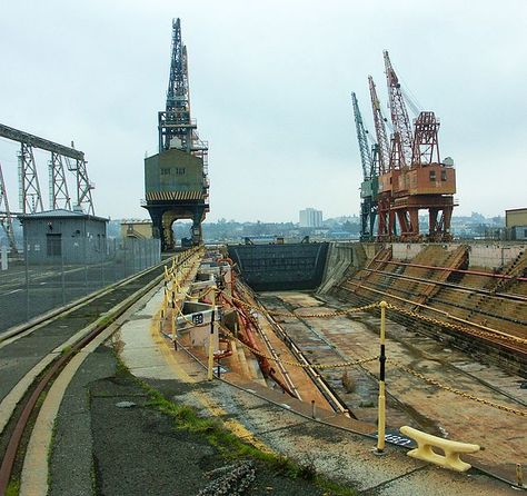 Mare Island Naval Shipyard (MINSY) - A Brief Chronology of Once Very Active Shipyard - Abandoned Spaces Shipyard Aesthetic, Bc Aesthetic, Uss Massachusetts, Navy Chief Petty Officer, Ship Yard, Usa Government, Chief Petty Officer, Navy Aircraft Carrier, Go To Jail