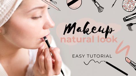 Attitude Boy, New Makeup, Youtube Thumbnail, Makeup Tutorials, Free Makeup, Makeup Videos, Natural Style, Easy Tutorial, Simple Makeup