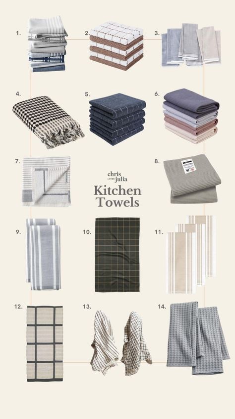 Best Kitchen Towels For Drying, Crate And Barrel Kitchen, Grey Subway Tile Kitchen, Kitchen Linens Dish Towels, Grey Subway Tiles, Funny Tea Towels, Hand Towels Kitchen, Dark Wood Cabinets, White Tile Floor