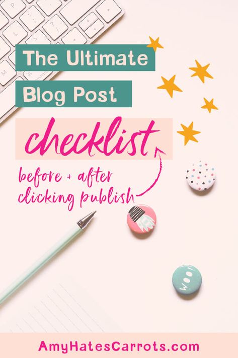 Tons of work goes into writing an awesome blog post. Streamline the process, get consistent and generate an engaged audience with this blog post checklist. Blog Post Checklist, Business Career, Blog Topics, Craft Business, Business Blog, Business Website, Social Media Tips, Self Development, Blogging Tips