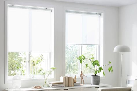 Light Filtering Roller Shades, Blinds Ikea, Light Filtering Window Treatments, Feeling Vulnerable, Cordless Roller Shade, Rental Home Decor, Light Filtering Shades, The Shade Store, Cottage Modern