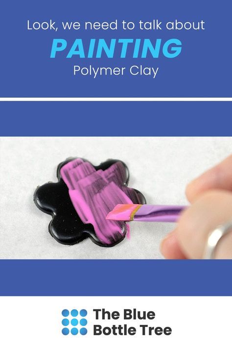 Can You Paint Polymer Clay, Make Polymer Clay Beads, Polymer Clay Artists, Painting On Polymer Clay Earrings, How To Color Polymer Clay, How To Paint Polymer Clay Earrings, How To Make Polymer Clay Canes, Painting With Polymer Clay, Polymer Clay Painting Techniques