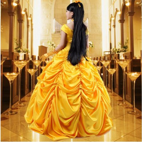 Cinderella Fancy Dress, Adult Princess Costume, Disney Cosplay Costumes, Beauty And The Beast Dress, Princess Belle Costume, Princess Fancy Dress, Cosplay Disney, Cinderella Cosplay, Belle Cosplay