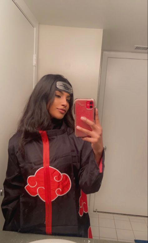 Itachi Cosplay Female, Itachi Uchiha Costume, Sasuke Uchiha Costume, Naruto Halloween Costumes, Halloween Costumes Anime, Anime Halloween Costume, Naruto Costume, Akatsuki Cosplay, Itachi Cosplay