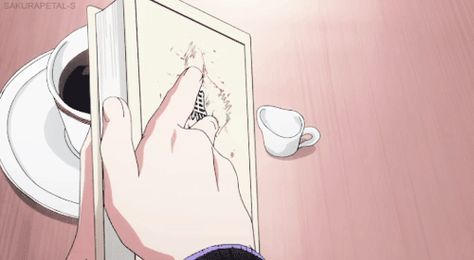 Book Gif Aesthetic, Book Opening Gif, Icon Gif Aesthetic, Typing Gif, Aesthetic Anime Gif, Studying Gif, Book Gif, Arte Do Kawaii, Anime Hands