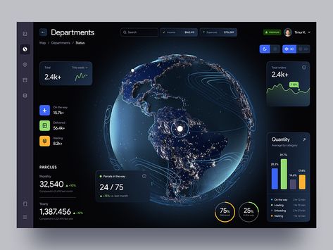 Dashboard Design Template, Unique Website Design, Interactive Web Design, Ppt Template Design, Home Lab, Ui Design Dashboard, App Design Layout, Best Ui Design, Data Dashboard