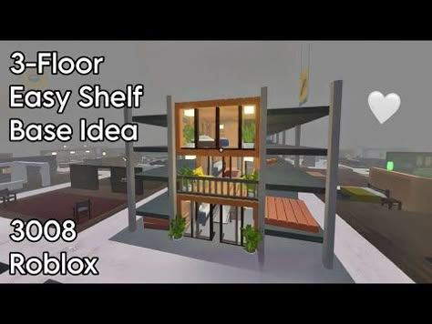 3-FLOOR EASY SHELF BASE IDEA FOR 3008 ROBLOX | MyelPlays - YouTube 3008 Roblox Base Ideas Aesthetic, 3008 Base Ideas Simple, 3008 House Ideas, 3008 Base Ideas Aesthetic, 3008 Roblox Base, 3008 Base Ideas, 3008 Base, Scp 3008, Easy Shelves