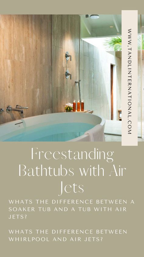 Bathroom Remodel With Jetted Tub, Freestanding Jetted Bathtub, Freestanding Jetted Tub, Soaker Bathtub, Freestanding Bathtubs, Bath Makeover, Best Bathtubs, Modern Contemporary Home, Whirlpool Bath