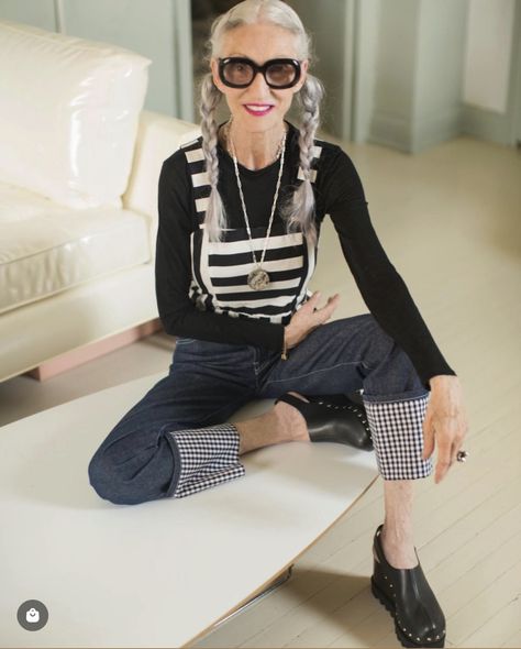 Linda Rodin, Cuffed Jeans, Gingham, On Instagram, Beauty, Instagram