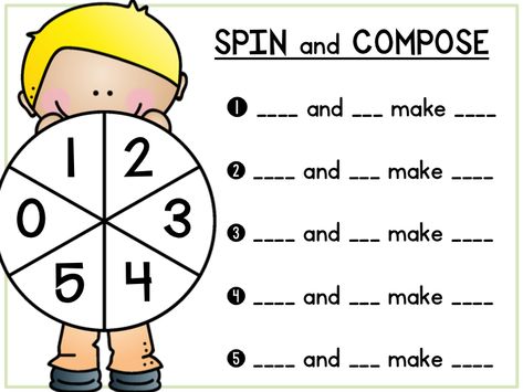 Teaching Composing Numbers in FDK Composing Numbers Kindergarten, Grade 1 Maths, Composing Numbers, Play Based Classroom, Math Centres, Number Combinations, Number Bonds, Numbers Kindergarten, Sight Words Kindergarten