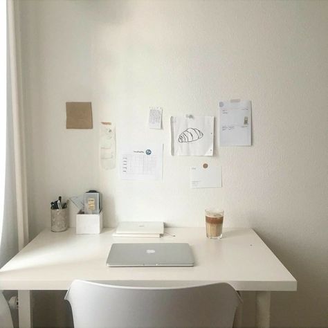 Minimalist Desk Aesthetic, Minimalist Study Table, Simple Study Desk, Aesthetic Calligraphy, Minimal Desk Setup, Minimalism Aesthetic, Minimal Desk, Desk Room, Study Vlog