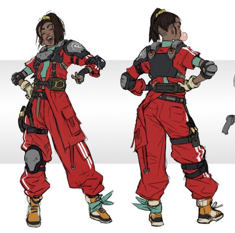 Jetpack Character Design, Technician Character Design, Cyberpunk Scientist Character Design, Futuristic Engineer Character, Cyberpunk Spidersona, Corporate Cyberpunk Character Design, Mechanic Outfit Character Design, Space Explorer Character, Big Jacket Character Design