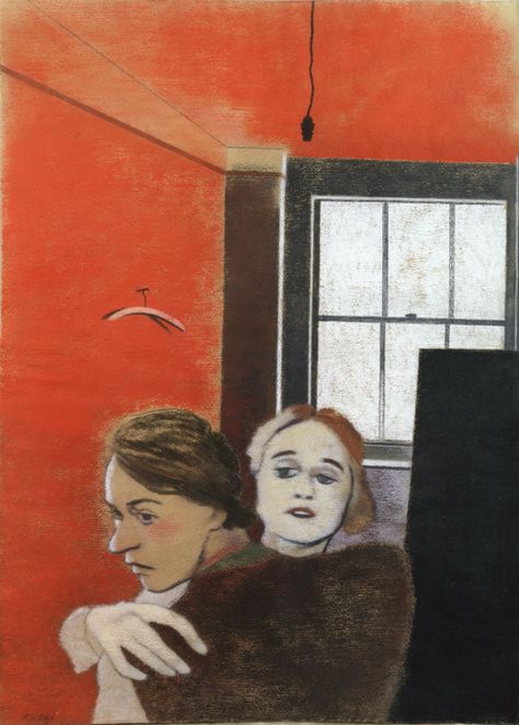 R.B. Kitaj R B Kitaj, School Painting, Contemporary Paintings, Contemporary Art, Art Inspiration, Paintings, Key, Art