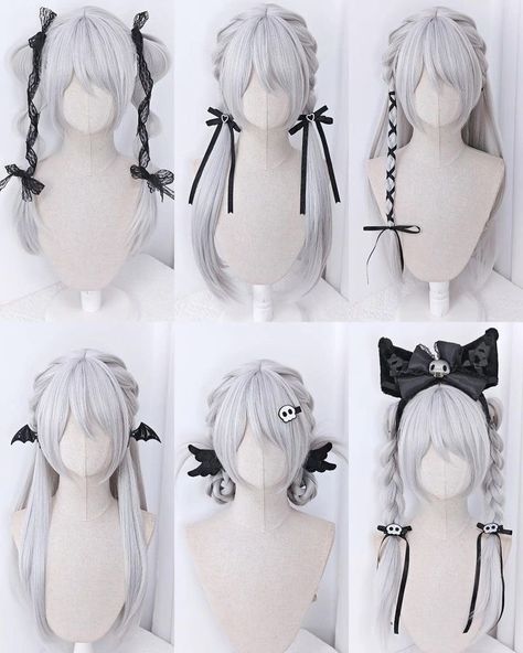 Emo Shag, Bob Black Women, Fluffy Bob, Blue Cosplay Wig, Cool Hair Designs, Blue Cosplay, Bob Black, Best Hairstyles For Women, Pelo Anime